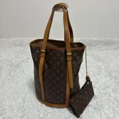 LOUIS VUITTONルイヴィトン　バケット モノグラム バッグ　ポーチ付のサムネイル