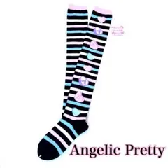 Angelic Pretty★【新品】ドリーミィボーダーオーバーニー タグ付きのサムネイル