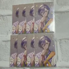 にじさんじ 3SKM 2周年　チェキ風カード　魁星　榊ネス　白衣装　中華　和装