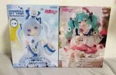 初音ミク　アネモネ　雪ミク　ぬーどるストッパー　フィギュア