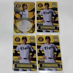 阪神タイガース 谷端将伍 オンサイトカード 2026年第1弾 4枚セット