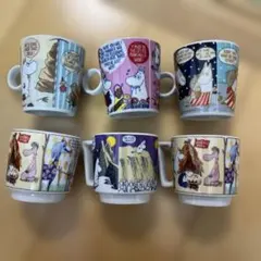 ムーミンミニマグカップ6個　ムーミン　ミー　マグカップ