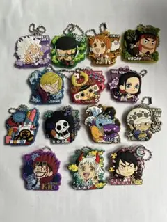 ワンピース ラバマスグミ 第1弾 14種 コンプリート セット