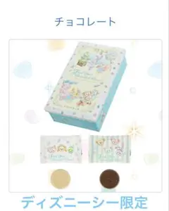東京ディズニーシー限定 チョコレート缶 ダッフィ&フレンズ