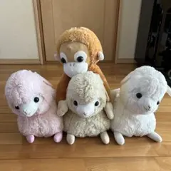 アルパカッソ&おサルのぬいぐるみセット