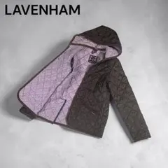 LAVENHAM ラベンハム キルティングジャケット 花柄 브라운