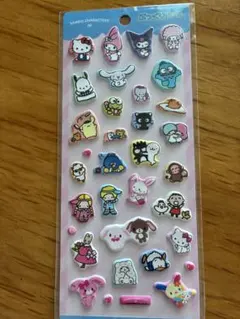 サンリオキャラクターズ ぷっくりシール ステッカー