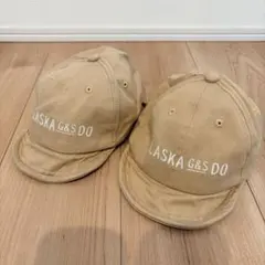 CLASKA G&DO ベージュキャップ 52-54㎝　2個セットのサムネイル