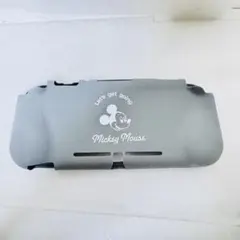 新品　Nintendo Switch Lite ミッキー シリコンカバー グレー