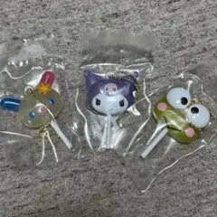 サンリオキャラクターズ カラフル キャンディチャーム クロミ　ウサハナけろっぴ