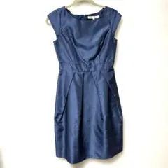 ブルー　パーティドレス　サイズ38