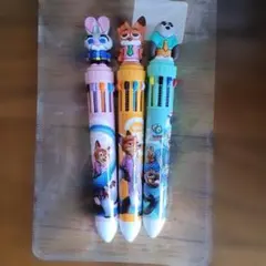ディズニー ズートピア ボールペンセット 3本