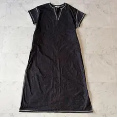 フリークスストア25ss<接触冷感>メランジスキッパーワンピース　Tシャツワンピ