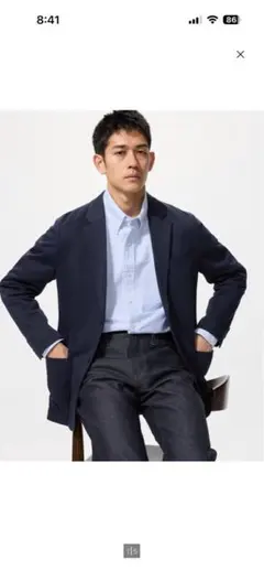 ユニクロ テーラードジャケット