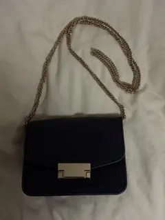 ショルダーバッグ 黒 チェーン