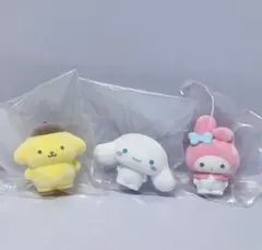 サンリオふわふわフロッキードール　3種セット