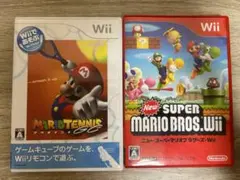 wii マリオテニスGC・ニュー・スーパーマリオブラザーズ まとめ売り