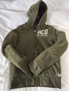 Hollister オリーブ ファーアウター メンズのサムネイル