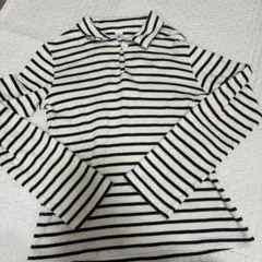 PETIT BATEAU ボーダー 長袖 カットソー 16ans