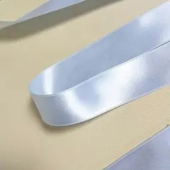 サッシュベルト 両面サテンリボン 約24mm幅×3m No451ペールブルー