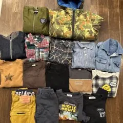 まとめ売り　トレーナー　アウター　ズボン　シャツ　長袖　16点