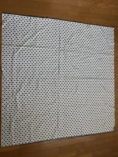 大判クロス 幾何学模様 152×151 シミあり 未使用