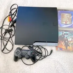 PS3本体 コントローラー ゲーム2本おまけ