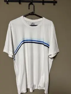 adidas アディダス 00s Y2K 三本線 ラインプリント Tシャツのサムネイル