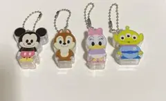 ディズニーキャラクター、キーホルダーセット