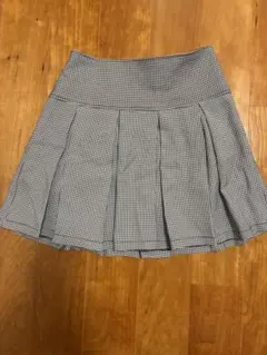 チェック柄プリーツスカート Mサイズ