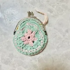 【ハンドメイド】がま口コインケース