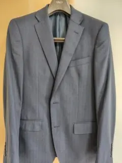 スーツジャケット メンズ 上着のみ 175Aサイズ 就活 フォーマル 2回着用