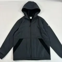 LOGOS ロゴス　ナイロンジップパーカー　黒　L