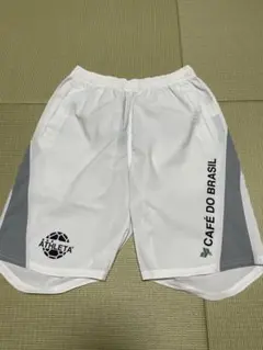 ATHLETA ハーフパンツ レディースS ホワイト・グレー