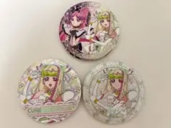 キミとアイドルプリキュア 展 缶バッジ キミプリ展 ズキューン キッス