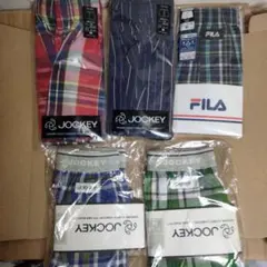 トランクス5枚セット。