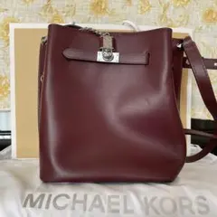 MICHAEL KORS バケット ショルダーバッグ ボルドー