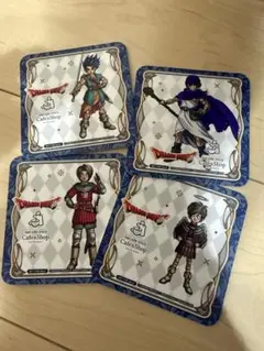 ドラゴンクエスト　スクエニカフェ　コースター　4種セットのサムネイル