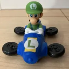 スーパーマリオブラザーズ　ルイージ カート フィギュア