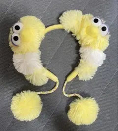 イエローポンポンキャラクターカチューシャ