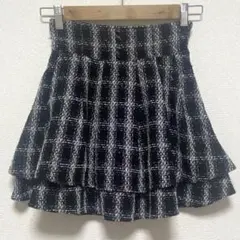 evelyn エブリン ツイードダブルフレアSK