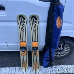 ヴィンテージ板 LINE ショートスキー、ファンスキー スキーボード 95cm