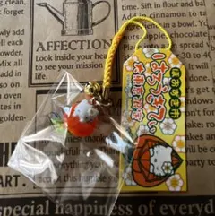 大東京限定◎ほおずき市キティ◎根付けストラップ