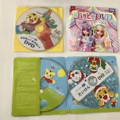 ハッピーDVD しまじろう　りかちゃん　4枚組