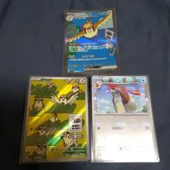 ポケモンカード ピジョットex ピジョン ポッポ 3枚 SAR AR マスボのサムネイル