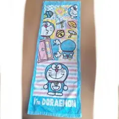 ドラえもん タオル 綿100%(40㎝×110㎝)中古品