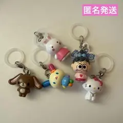 めじるしアクセサリー サンリオキャラクターズオールスターズ　ウサハナ くろうさ