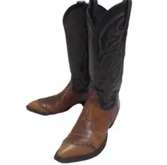 TonyLama ウエスタンブーツ ロングブーツ リザード 刺繍