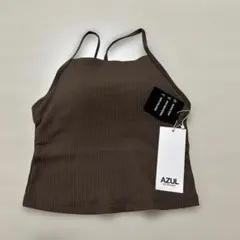 AZUL BY MOUSSY キャミソール カップ付き　ブラウン S/Mのサムネイル