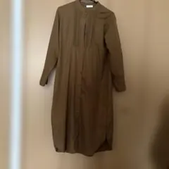 earth ブラウン ワンピース